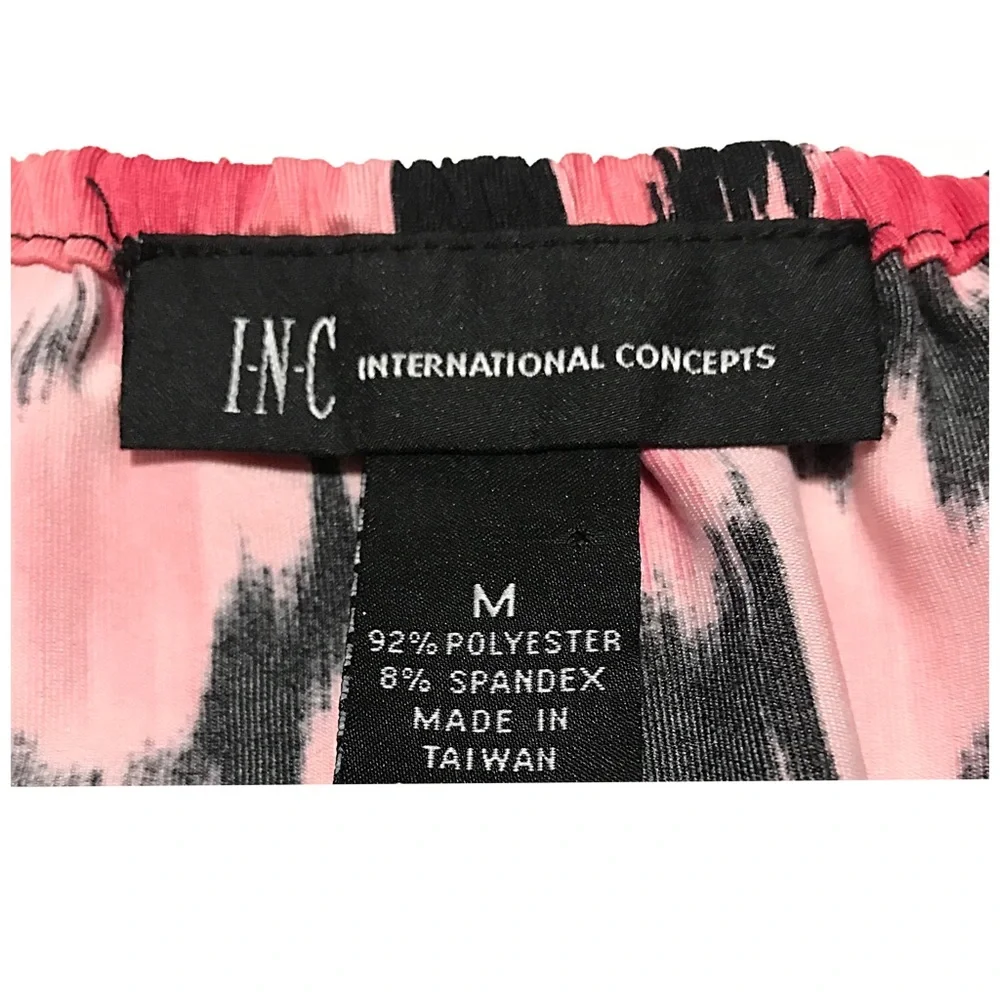 INC~International Concepts, Floral Patterned, 3/4” Sleeves, Pull Over Dress - Picture 5 of 5